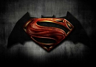 Batman And Superman Movie Logo By Andrewmjbaker