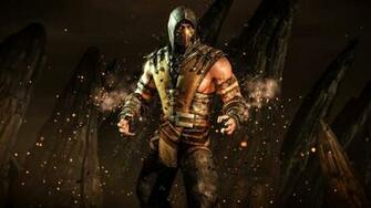 Mortal Kombat X Scorpion 4k Wallpaper