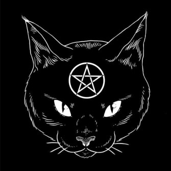Gothic Wallpaper Witchy Arte Punk Satanic Art Black Cat