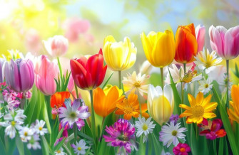 Spring Flowers Screensavers Wallpaper