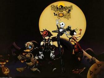Kingdom Hearts Halloween Wallpaper Background Square Donald Goofy Sora
