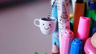 Coffee Cup Keychain Wallpaper Photography