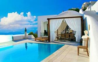 Wallpaper Sea Landscape Nature Home Santorini Greece Image