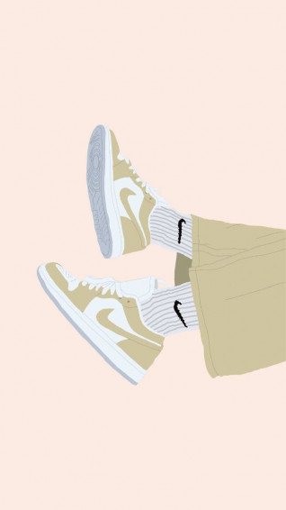 Sneakers Nike Art Wallpaper Prints Boho
