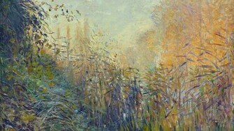 Paintings Nature Claude Monet Impressionism Wallpaper