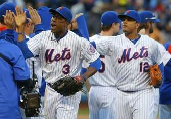 Oct New York City Ny Usa Mets Right Fielder