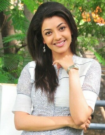 Bollywood Actress Kajal Agarwal Cute Smiling Wallpaper HD