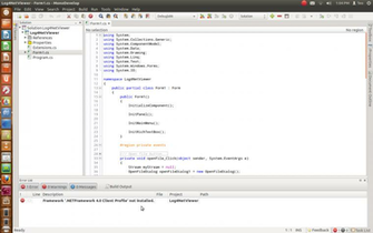 Monodevelop Netframework Client Profile Problem Ask Ubuntu