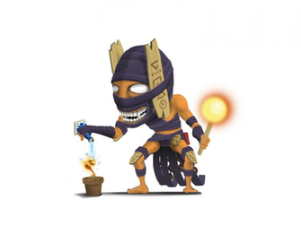 Shadow Shaman And Ward By Cedalcalde