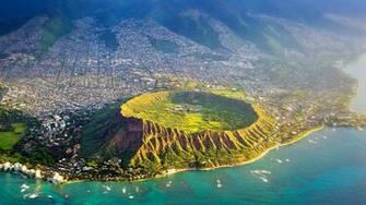 Diamond Head Oahu Hawaii Usa Top Wallpaper