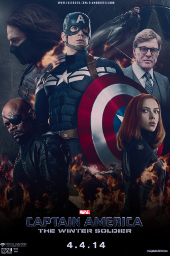 Captain America Winter Soldier Poster Wallpaper