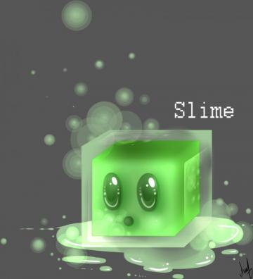 Minecraft Mobs Wallpaper Cute Slime