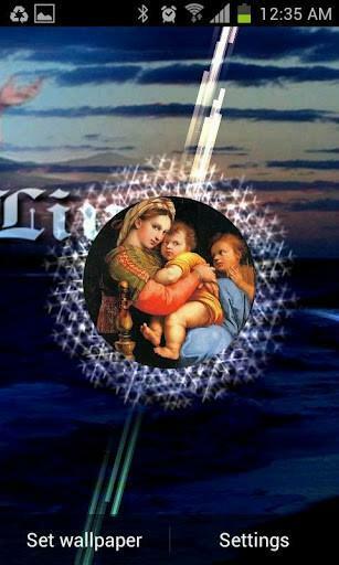Bigger Jesus Christ Live Wallpaper For Android Screenshot