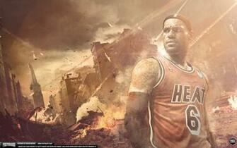 Lebron King James Heat Wallpaper Basketball