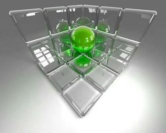 Nice 3d Glass Wallpaper