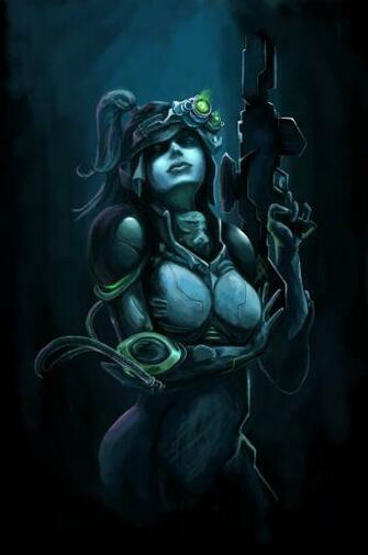 Deviantart More Like Terran Ghost Starcraft By Xxjohnnyquidxx