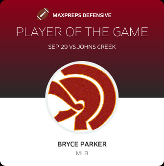 Bryce Parker S Lassiter High School Career Home