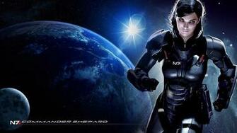 Femshep Wallpaper Mass Effect