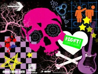 Emo Winged Heart Wallpaper For Desktop Handphone