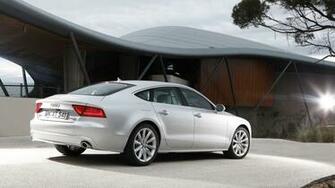 Audi A7 Back Side Wallpaper Car