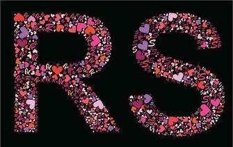 Letter R S Valentine Alphabet Vector Art Thinkstock