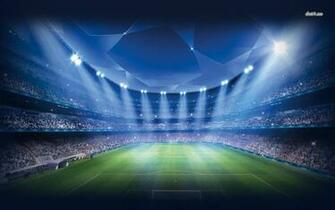 Football Stadium Background On