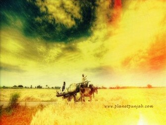 Punjabi Village Wallpaper Planetpunjab