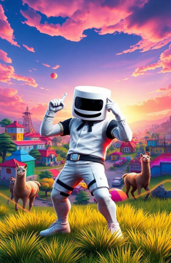 Marshmello Fortnite Wallpaper