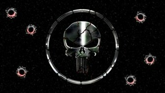 Black Punisher Skull Image Wallpaper HD DlwallHD