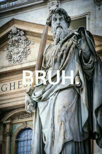 Bruh Dope Wallpaper iPhone Stone Statues