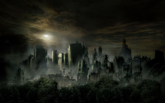 Dark Desktop HD Wallpaper