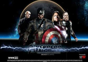 The Wrestling Avengers Wallpaper By Soulridergfx