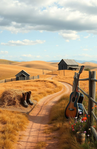 Country Western Wallpaper