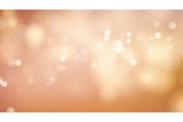 Abstract Autumn Nature Background Vector Blurred Warm Bokeh