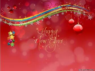 Happy New Year Card Wallpaper