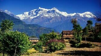 Wallpaper Annapurna High Res Desktop
