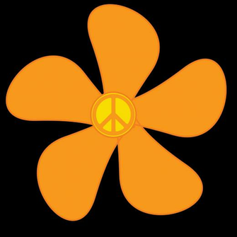 Image For 60s Clip Flower Clipart Art Daisy