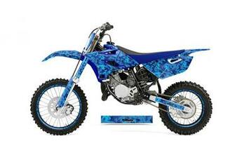 Yamaha Yz85 Dirt Bike Graphics Digicamo Blue Mx Graphic Decal
