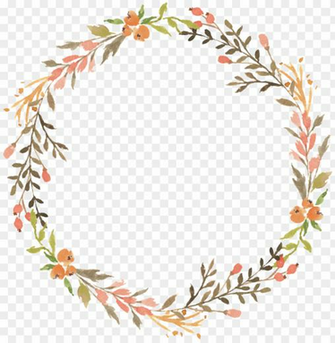 Transparent Floral Wreath Png Image With Background