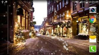Snow Night City Live Wallpaper Android Apps On Google Play