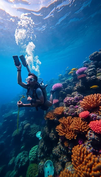 Scuba Phone Wallpaper