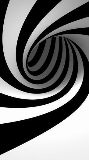 HD 3d Black And White Wallpaper For iPhone 6s Plus