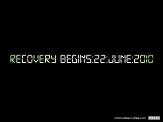 Eminem Recovery Wallpaper