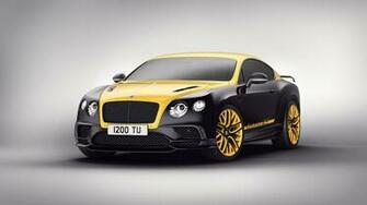 Bentley Continental Gt Gold Black HD Wallpaper