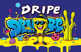Spongebob Drip Wallpaper