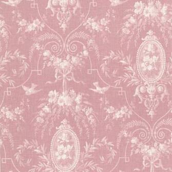 Pink Chandelier Wallpaper Flourish Cameo Fleur