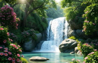 3d Waterfall Wallpaper
