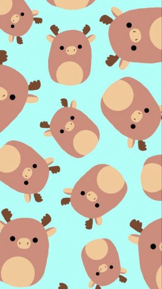 Maurice The Moose Squishmallow Wallpaper iPhone Cute