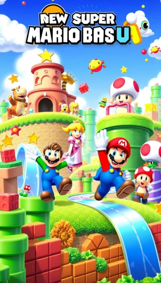 New Super Mario Bros U Deluxe Wallpaper