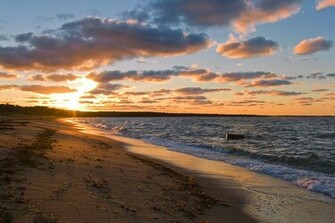Sunrise Beach Wallpaper